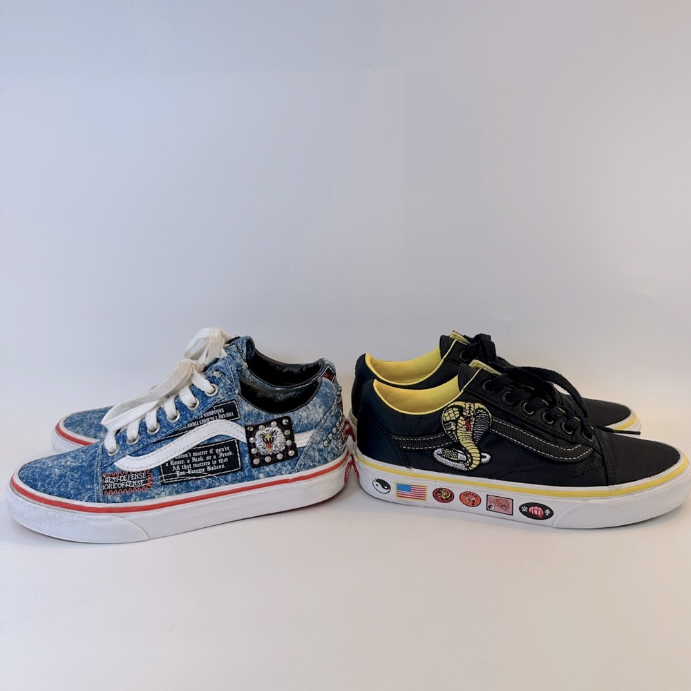 VANS X Cobra Kai Dojo Karate Kid Old Skool Sneakers Mens 4 Women’s 5.5 - Picture 10 of 10